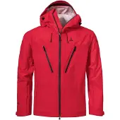 Schöffel Blaueis Hardshelljacke in rot, Größe 52