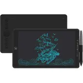 HUION WH1409 V2, Verkabelt & Kabellos, 5080 lpi, 350 x 218 mm, USB, 0,3 mm, 10 m