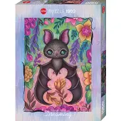 Heye Puzzle Baby Bat, 1000 Teile, 1000 Stück(e), Kunst