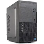 Vultech Mini Tower Schwarz Micro ATX/Mini-ITX Gehäuse mit 250W Netzteil im Lieferumfang