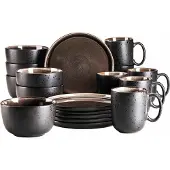 MÄSER Frühstücks-Geschirrset "NIARA, Frühstücks Set, Steinzeug" Geschirr-Set, Service