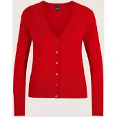 MADELEINE Strickjacke "Strickjacke Eleganter Viskose-Cardigan mit Knopfleiste" Hochwertige Blendenverarbeitung