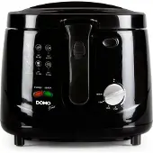Domo Fritteuse mit Geruchsfilter DO461FR 2,5 Liter schwarz