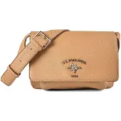 U.S. POLO ASSN. Umhängetasche Stanford Flap Bag Camel hellbraun