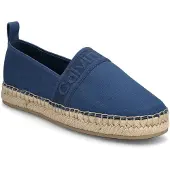 Calvin Klein Espadrilles Oblique Espadrille Webbing HW0HW02934 Blau