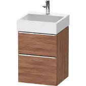 Duravit Waschtischunterschrank D-Neo 48,4x44,2cm, ch/nb N, 1 Schubk., 1 Ausz.