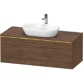 Duravit Waschtischunterschrank D-Neo 120x55cm, g pol/Nu d, 1 A, 1 Pl, wandhängend