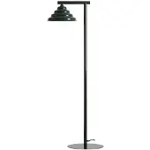 Licht-Erlebnisse Stehlampe Metall Glas G9 140 cm Grün rund Modern