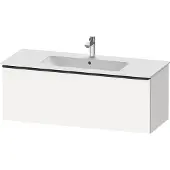 Duravit D-Neo Waschtischunterbau wandhängend, 1210x440x462mm, 1 Auszug, mit Griff Diamantschwarz, DE42640BD180000