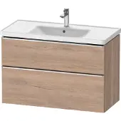 Duravit Waschtischunterschrank D-Neo 98,4x45,2cm, ch/Ei ma, 1 Kast, 1 Ausz.
