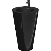 Duravit S19514OBD400000 Starck 1,c-bonded Set Bds,Schwarz Hgl
