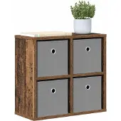 vidaXL Sideboard mit Schubladen Altholz 49,5 x 22 x 47 cm