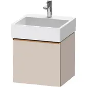 Duravit D-Neo Waschtischunterbau wandhängend, 484x440x442mm, 1 Auszug, mit Griff Bronze gebürstet, DE4270004910000