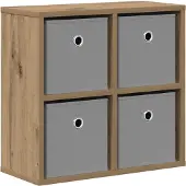 vidaXL Sideboard Artisan-Eiche 49,5 x 22 x 47 cm