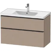 Duravit Waschtischunterschrank D-Neo 98,4x45,2cm, sw/Leinen, 1 Kast, 1 Ausz.