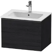 Duravit Waschtischunterschrank D-Neo 61x46,2cm, sw/Ei sw, 1 Ausz., wandhängend
