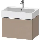 Duravit Waschtischunterschrank D-Neo 68,4x44,2cm, chr/Leinen, 1 Ausz., wandhängend