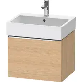 Duravit D-Neo Waschtischunterbau wandhängend, 584x440x442mm, 1 Auszug, mit Griff Chrom, DE4271010300000
