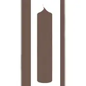 Kopschitz Kerzen Altarkerzen Mocca 200 x Ø 80 mm, 4 Stück