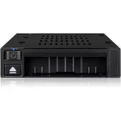 Icy Dock MB021VP-B, SSD-Gehäuse, 2.5", SATA, SAS, Schwarz