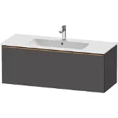 Duravit Waschtischunterschrank D-Neo 121x46,2cm, b geb/Gra ma, 1 Ausz., wandhängend