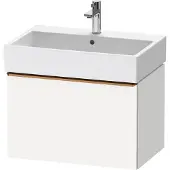 Duravit Waschtischunterschrank D-Neo 68,4x44,2cm, b geb/we ma, 1 Ausz., wandhängend
