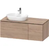 Duravit Waschtischunterschrank L-Cube 122x55x48,2cm, AS L, E ma, k EinrSy