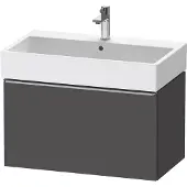 Duravit Waschtischunterschrank D-Neo 78,4x44,2cm, ES geb/Gra m, 1 A, wandhängend