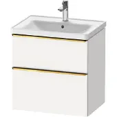 Duravit Waschtischunterschrank D-Neo 63,4x45,2cm, g pol/w m, 1 Kast, 1 Ausz.