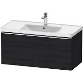 Duravit Waschtischunterschrank D-Neo 98,4x45,2cm, ch/Ei sw, 1 Ausz., wandhängend