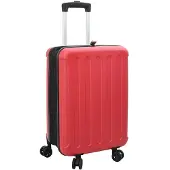 vidaXL Koffer mit Schloss Rot 43 x 27 x 66 cm ABS Kunststoff