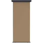 vidaXL Balkon Seitenmarkise 60 x 250 cm 100% Polyester Eisen Stahl
