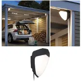 Paulmann 94519, Wandbeleuchtung für den Außenbereich, Anthrazit, Weiß, Kunststoff, Edelstahl, IP44, Garage, III