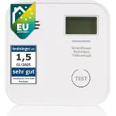 Smartwares CO-Melder FGA-13091, mit Batterie, 10 Jahres Sensor, mit Display
