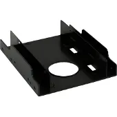 LC-Power LC-ADA-35-225, 2,5/3,5 Zoll, Frontblende, Schwarz, Kunststoff, CE, 25 mm
