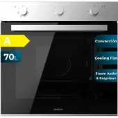 Cecotec M236000, Medium, Elektrischer Ofen, 70 l, 2800 W, 70 l, EasyClean