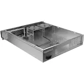 Lanberg SC01-5202-12B, Rack (2U), Schwarz, 3 Lüfter, HDD+SSD, 430 mm, 520 mm