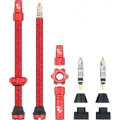 Wolf Tooth Tubeless Valve Stem Ventile, Presta, 80mm, 2 Stk., red