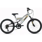 Wyld Gear Kinder-Mountainbike Fully 20'' Zodiac 6 Gänge RH 31 cm