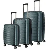 Travelite Trolleyset "AIR BASE 3-teilig Reisekoffer Hartschale" mit TSA-Schloss und bruchfester Polypropylen-Schale