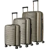 Travelite Trolleyset "AIR BASE 3-teilig Reisekoffer Hartschale" mit TSA-Schloss und bruchfester Polypropylen-Schale