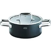 Rösle Bratentopf "Kochtopf EBONIC Ø 20 cm ProNero" 1 tlg. Aluminium Edelstahl