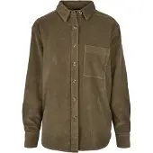 Urban Classics Corduroy Oversized Langarmhemd