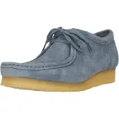 Clarks Originals Schnürschuhe Wallabee French Blue Sde mit ikonischer Sohle 2008B French Blue Sde 41