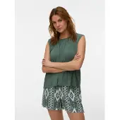 Vero Moda Shirttop "VMFILLI SL TOP JRS NOOS" Materialmix