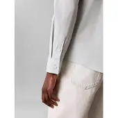 Calvin Klein Langarmhemd "LONG SLEEVE SOLID STRETCH SLIM SHIRT" slim fit, in Unifarbe
