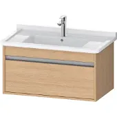 Duravit Ketho Waschtischunterbau wandhängend, 800x410x455 mm, 1 Auszug, für Starck 3 030480, KT666403030