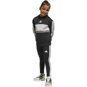 Adidas Seasonal Essentials Tiberio 3 Stripes Fleece Leggings Trainingsanzug