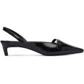 Tommy Hilfiger Pumps Th Buckle Kitten Slingback Pump FW0FW09384 Schwarz