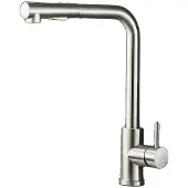 OEM Küchenarmatur, Ausziehbares Design, Edelstahlkonstruktion, Bürstetes Nickel